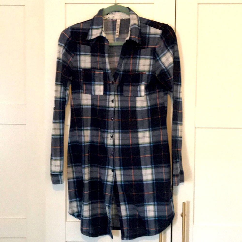Flannel dress